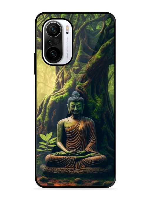 Green Buddha Art Glossy Soft Edge Case for Xiaomi Mi 11X (5G) Chachhi