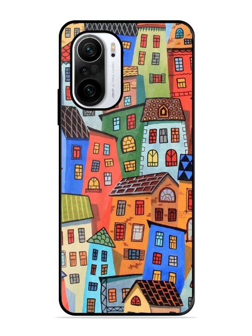 Rainbow House Glossy Soft Edge Case for Xiaomi Mi 11X (5G) Chachhi