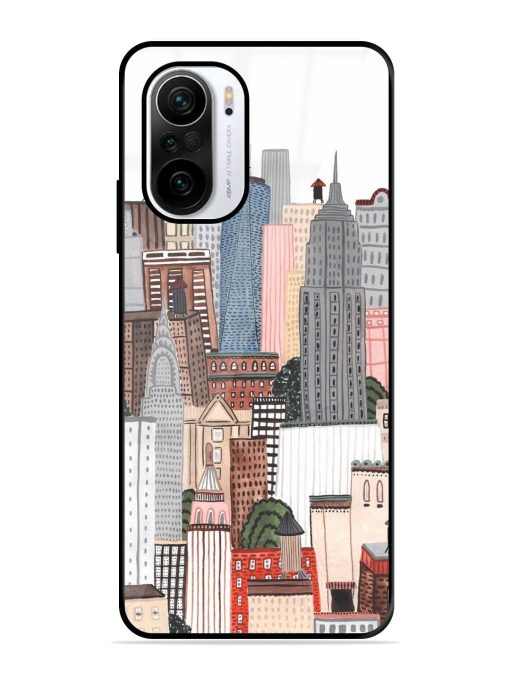 Cityscape Dreams Glossy Soft Edge Case for Xiaomi Mi 11X (5G) Chachhi