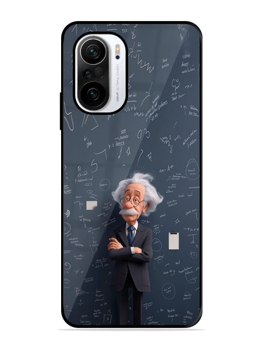 Albert Einstein Glossy Soft Edge Case for Xiaomi Mi 11X (5G) Chachhi