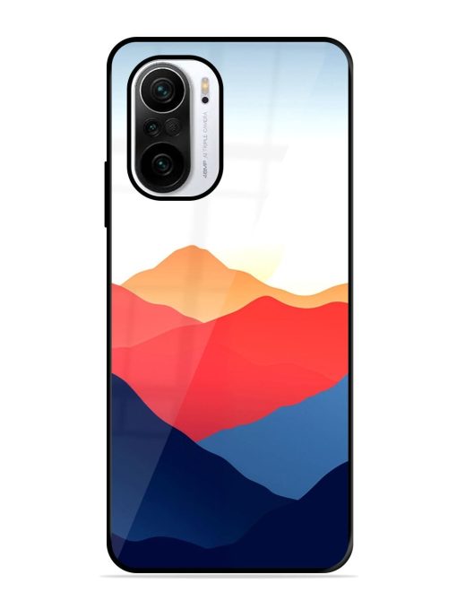 Sunset Peaks Glossy Soft Edge Case for Xiaomi Mi 11X (5G)