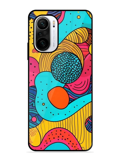 Psychedelic Patterns Glossy Soft Edge Case for Xiaomi Mi 11X (5G) Chachhi