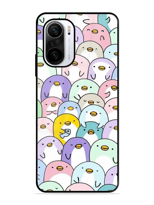 Penguin Party Glossy Soft Edge Case for Xiaomi Mi 11X (5G) Chachhi