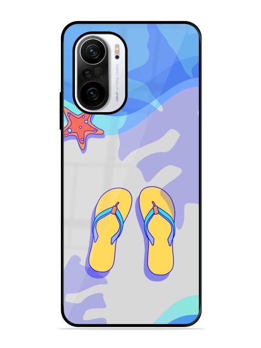 Sandy Toes And Salty Seas Glossy Soft Edge Case for Xiaomi Mi 11X (5G) Chachhi