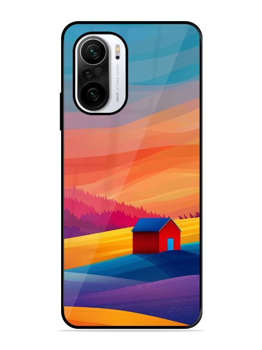 Sunset Solitude Glossy Soft Edge Case for Xiaomi Mi 11X (5G) Chachhi