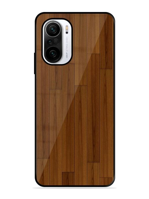 Warm Woodgrain Glossy Soft Edge Case for Xiaomi Mi 11X (5G) Chachhi