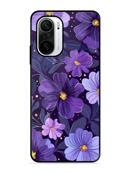 Purple Paradise Glossy Soft Edge Case for Xiaomi Mi 11X (5G) Chachhi