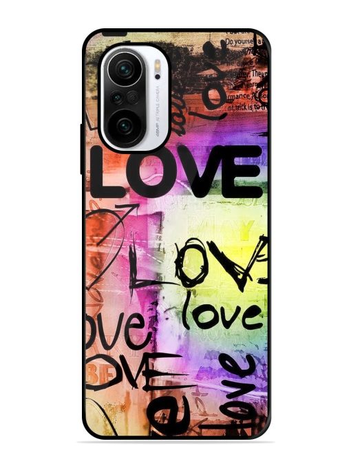 Love Graffiti Glossy Soft Edge Case for Xiaomi Mi 11X (5G)