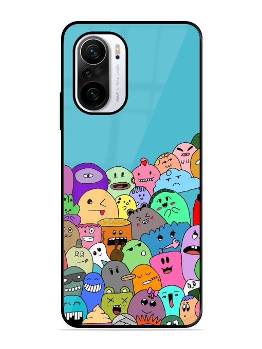 Monster Mash Glossy Soft Edge Case for Xiaomi Mi 11X (5G) Chachhi