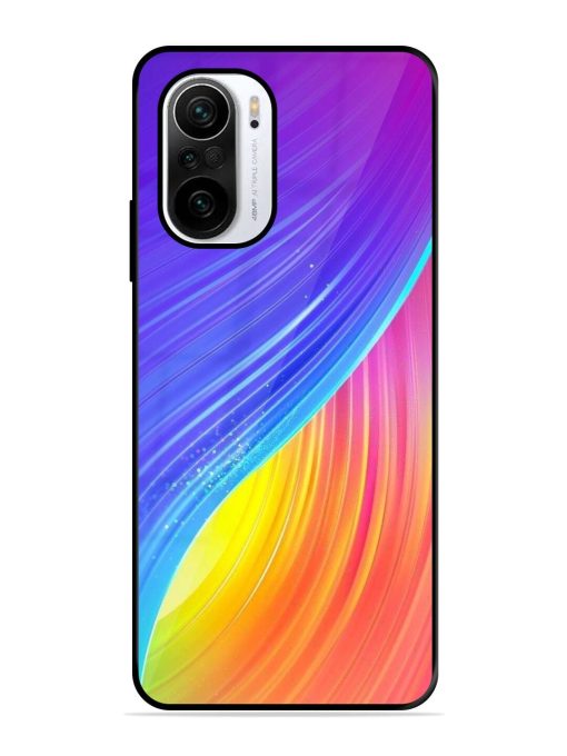 Neon Swirl Glossy Soft Edge Case for Xiaomi Mi 11X (5G) Chachhi