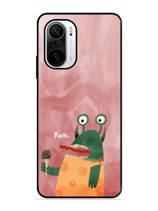 Hungry Monster Glossy Soft Edge Case for Xiaomi Mi 11X (5G) Chachhi