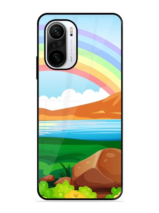 Rainbow Over The Lake Glossy Soft Edge Case for Xiaomi Mi 11X (5G) Chachhi