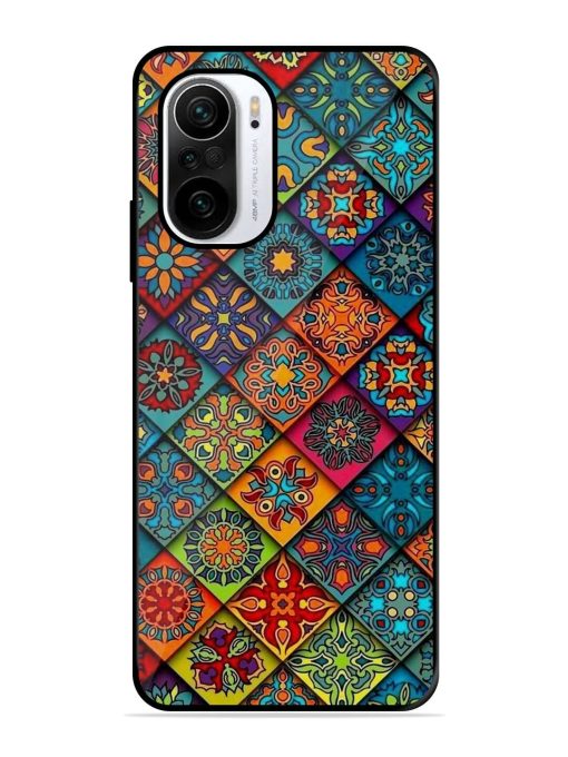 Patchwork Mandala Mosaic Glossy Soft Edge Case for Xiaomi Mi 11X (5G)