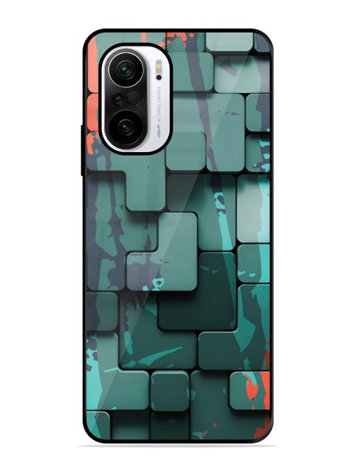 Abstract Geometric Mosaic Glossy Soft Edge Case for Xiaomi Mi 11X (5G) Chachhi