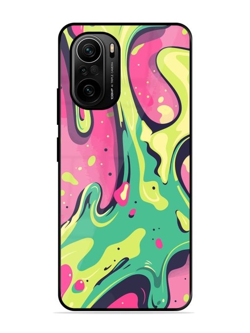 Gooey Grooves Glossy Soft Edge Case for Xiaomi Mi 11X Pro (5G) Chachhi