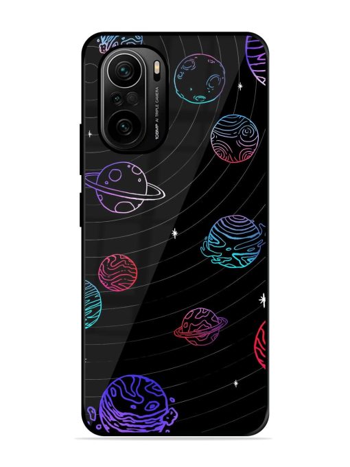 Cosmic Ballet Glossy Soft Edge Case for Xiaomi Mi 11X Pro (5G) Chachhi