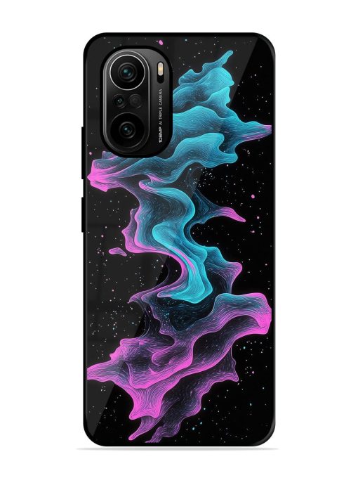 Cosmic Currents Glossy Soft Edge Case for Xiaomi Mi 11X Pro (5G) Chachhi