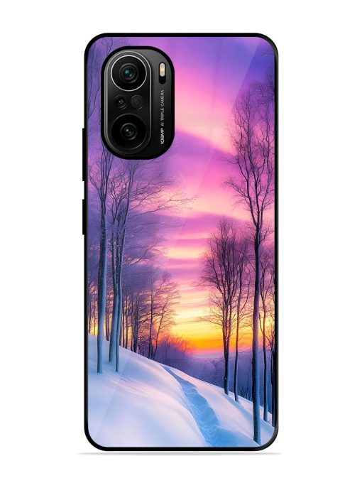 Winter'S Purple Haze Glossy Soft Edge Case for Xiaomi Mi 11X Pro (5G)