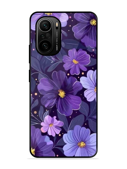 Purple Paradise Glossy Soft Edge Case for Xiaomi Mi 11X Pro (5G) Chachhi