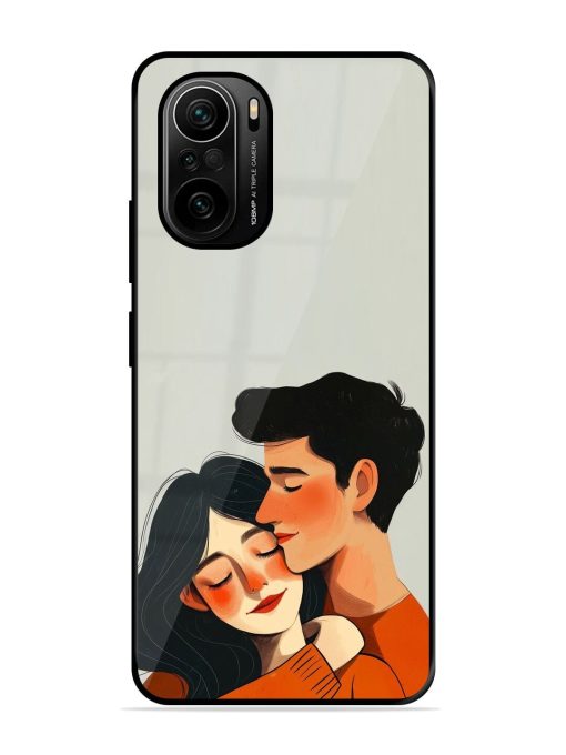 Craft Couples Glossy Soft Edge Case for Xiaomi Mi 11X Pro (5G) Chachhi