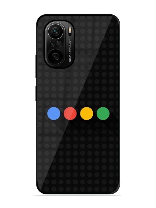 Google Dots Glossy Soft Edge Case for Xiaomi Mi 11X Pro (5G) Chachhi