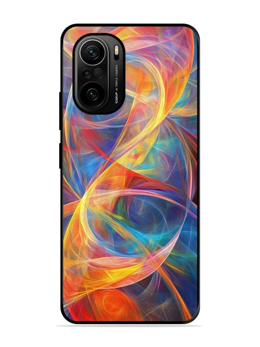 Cosmic Currents Glossy Soft Edge Case for Xiaomi Mi 11X Pro (5G) Chachhi