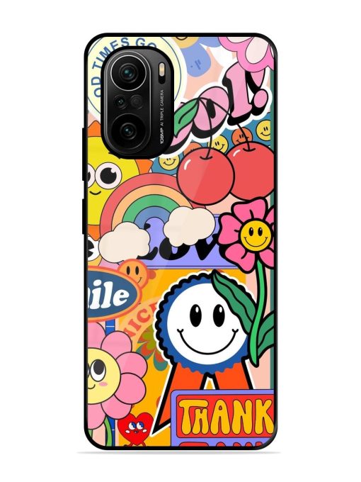 Good Times Good Vibes Glossy Soft Edge Case for Xiaomi Mi 11X Pro (5G) Chachhi