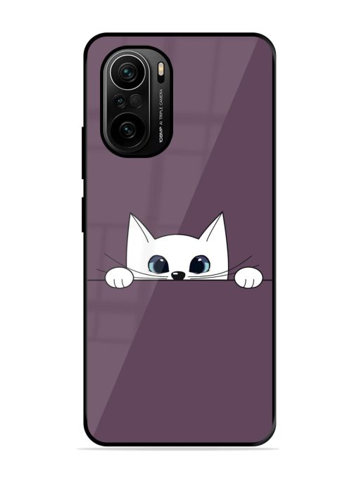 Peek-A-Boo Kitty Glossy Soft Edge Case for Xiaomi Mi 11X Pro (5G) Chachhi