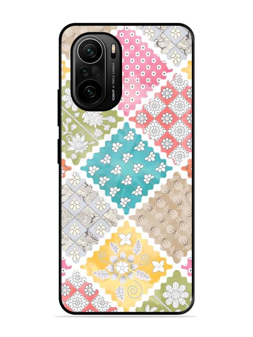 Patchwork Dreamscape Glossy Soft Edge Case for Xiaomi Mi 11X Pro (5G) Chachhi