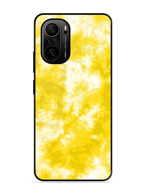 Golden Tie-Dye Twirl Glossy Soft Edge Case for Xiaomi Mi 11X Pro (5G) Chachhi