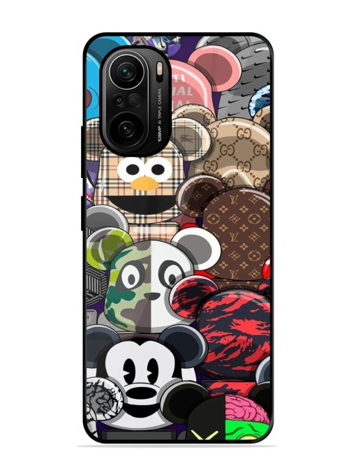 Streetwear Bearbrick Extravaganza Glossy Soft Edge Case for Xiaomi Mi 11X Pro (5G) Chachhi