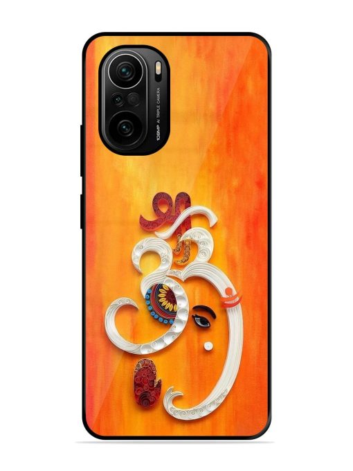 Ganesha In Quilling Art Glossy Soft Edge Case for Xiaomi Mi 11X Pro (5G) Chachhi