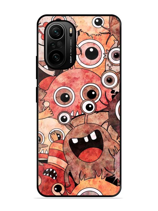 Monster Mash Glossy Soft Edge Case for Xiaomi Mi 11X Pro (5G) Chachhi