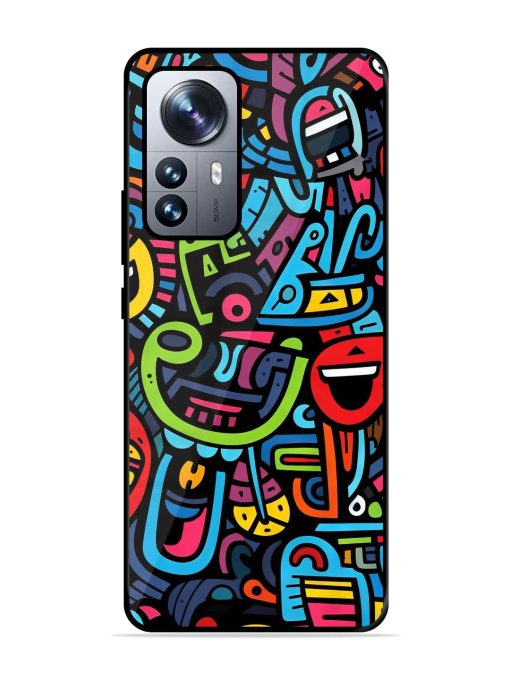 Doodlephoria Glossy Soft Edge Case for Xiaomi Mi 12 Pro (5G) Chachhi