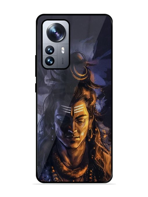 Lord Shiva Glossy Soft Edge Case for Xiaomi Mi 12 Pro (5G) Chachhi