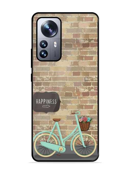 Pedaling Towards Happiness Glossy Soft Edge Case for Xiaomi Mi 12 Pro (5G) Chachhi