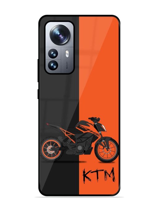 Orange Beast Glossy Soft Edge Case for Xiaomi Mi 12 Pro (5G) Chachhi