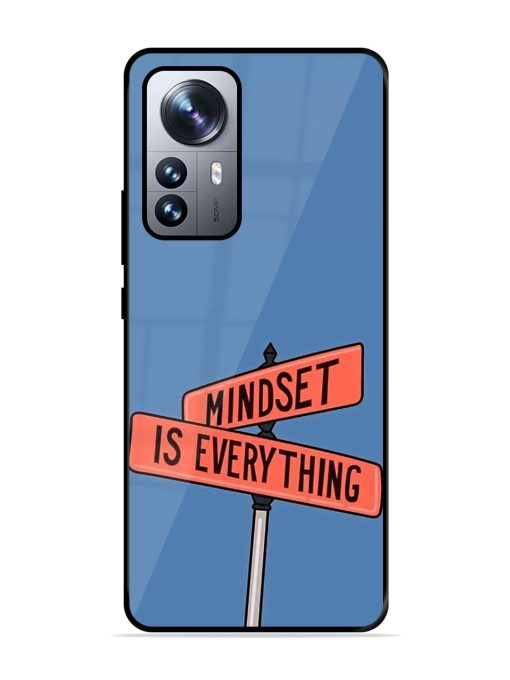 Mindset Matters Glossy Soft Edge Case for Xiaomi Mi 12 Pro (5G) Chachhi