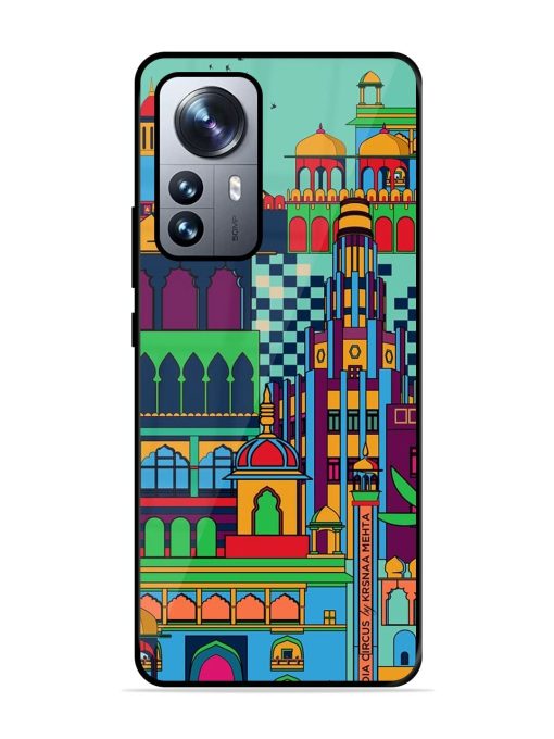 Indian Tapestry Glossy Soft Edge Case for Xiaomi Mi 12 Pro (5G) Chachhi