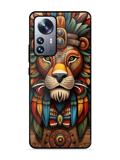 Aztec Majesty Glossy Soft Edge Case for Xiaomi Mi 12 Pro (5G) Chachhi