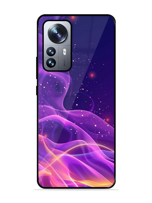 Cosmic Currents Glossy Soft Edge Case for Xiaomi Mi 12 Pro (5G) Chachhi