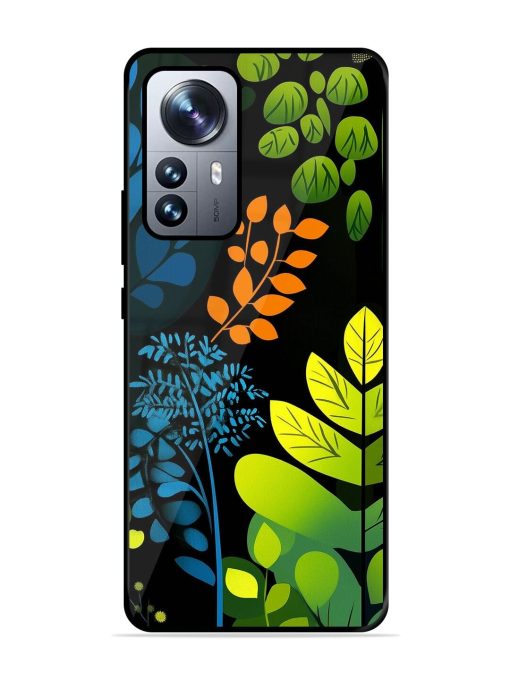 Midnight Garden Glossy Soft Edge Case for Xiaomi Mi 12 Pro (5G) Chachhi