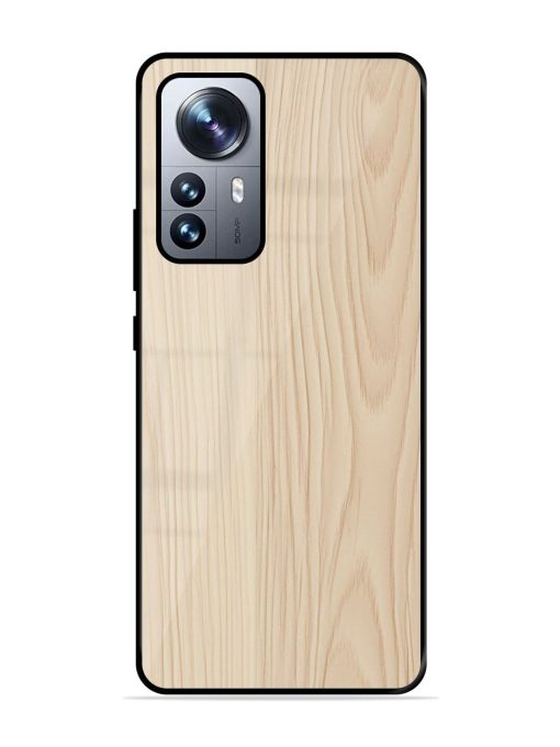 Textured Timber Glossy Soft Edge Case for Xiaomi Mi 12 Pro (5G) Chachhi