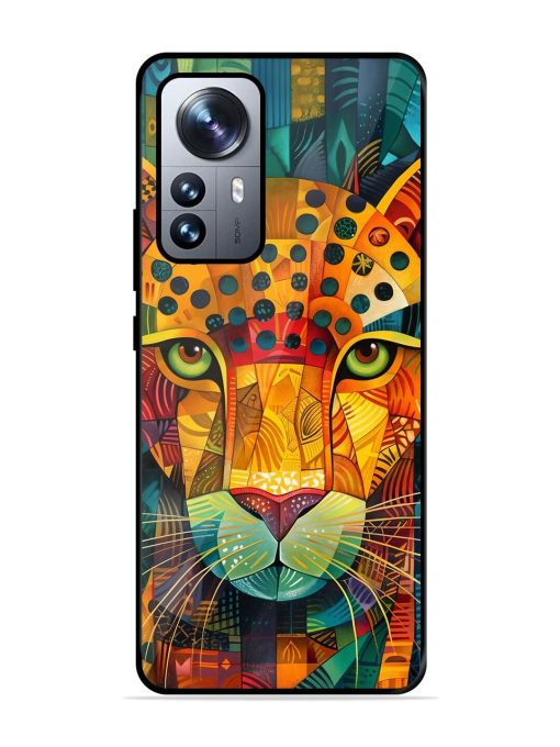 Mosaic Majesty Glossy Soft Edge Case for Xiaomi Mi 12 Pro (5G) Chachhi