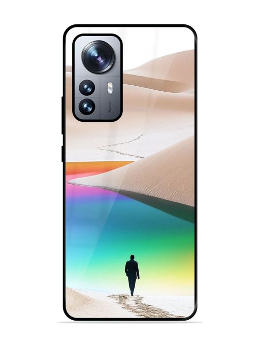 Desert Dreams Glossy Soft Edge Case for Xiaomi Mi 12 Pro (5G) Chachhi