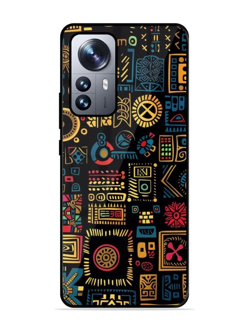 Tribal Tapestry Glossy Soft Edge Case for Xiaomi Mi 12 Pro (5G) Chachhi