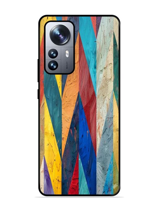 Abstract Tapestry Glossy Soft Edge Case for Xiaomi Mi 12 Pro (5G) Chachhi