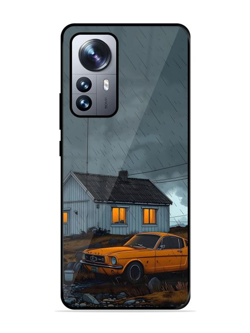 Rainy Day Retreat Glossy Soft Edge Case for Xiaomi Mi 12 Pro (5G) Chachhi