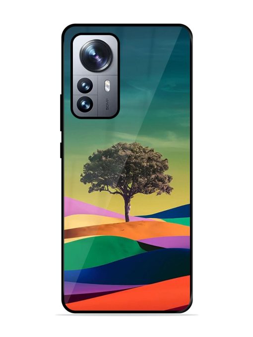 Rainbow'S Lone Sentinel Glossy Soft Edge Case for Xiaomi Mi 12 Pro (5G) Chachhi