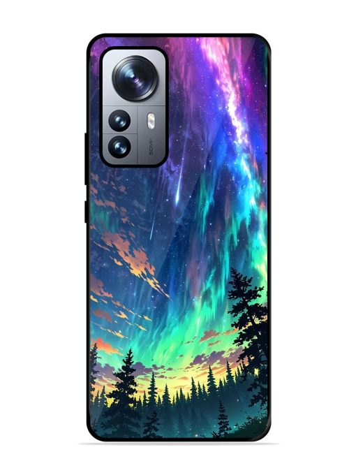 Cosmic Canvas Glossy Soft Edge Case for Xiaomi Mi 12 Pro (5G) Chachhi